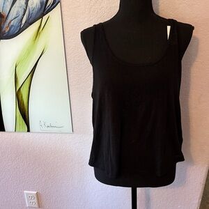 New Gap women’s black tank top shirt size medium